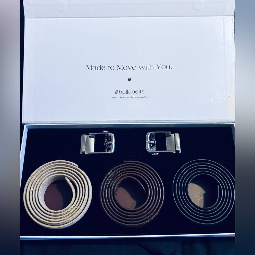 Bella Belts Trio new in box